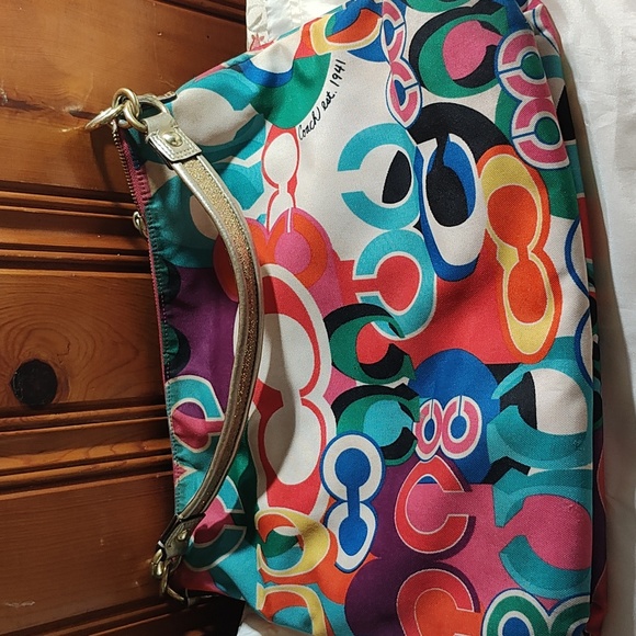 Coach poppy tote - Picture 3 of 3